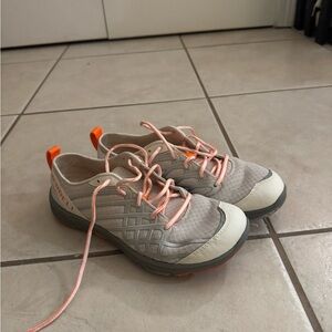 Merrell White and Orange Performance Footwear